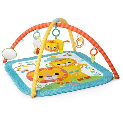 Bright Starts Little Lions Activity Gym and Play Mat, Ages Newborn + - Walmart.com