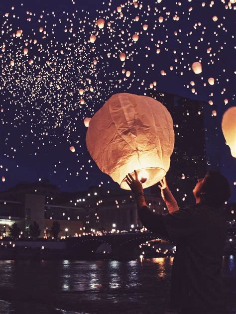 Art Prize "Lights in the Night" | Sky lanterns, Photography, Travel ...