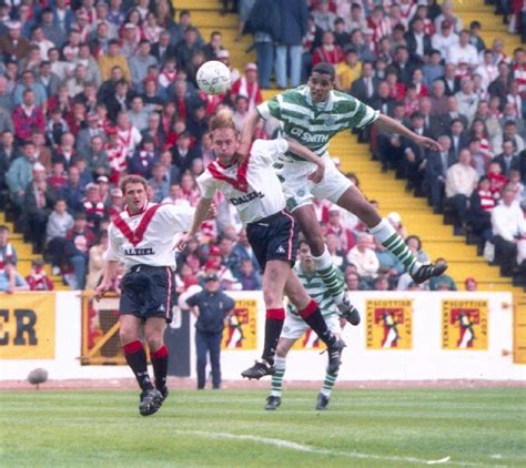 Pierre van Hooijdonk reckons NO Celtic players have ever cried after winning a cup - apart from ...