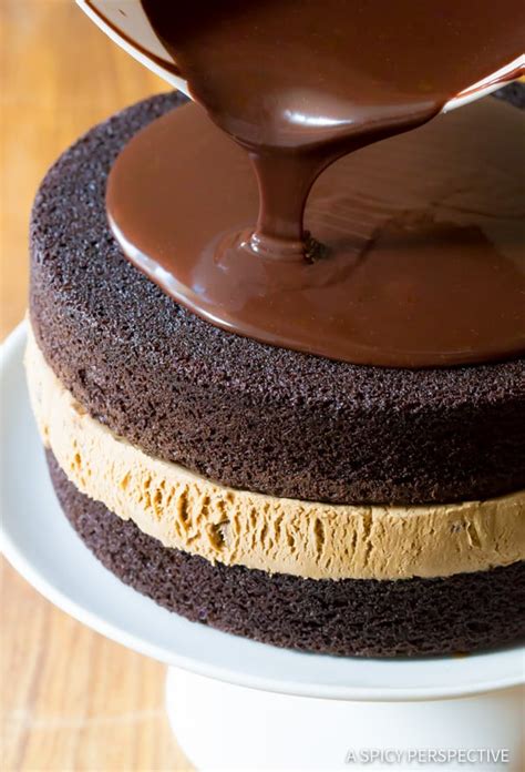 Chocolate Caramel Ice Cream Sandwich Cake - A Spicy Perspective