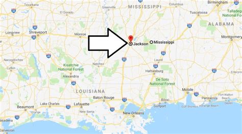 Where is Jackson, Mississippi? What County is Jackson? Jackson Map Located | Where is Map