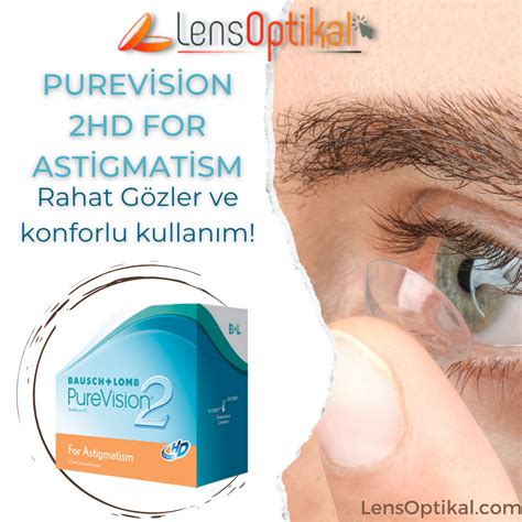 Purevision 2 HD for Astigmatism - Lens Optikal - Medium