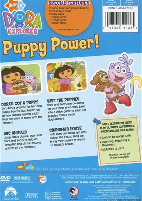 Dora The Explorer: Puppy Power! (DVD 2007) | DVD Empire