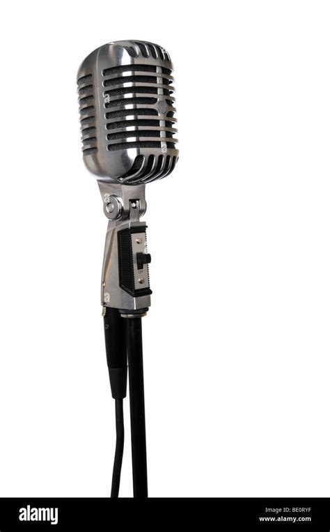 Microphone Stand Retro Stock Photos & Microphone Stand Retro Stock ...