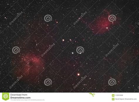 Flaming Star Nebula stock photo. Image of stars, science - 112910336