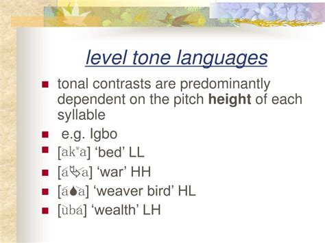 PPT - Autosegmental Phonology PowerPoint Presentation, free download - ID:3384625