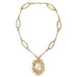 Lalaounis | Collier cristal de roche et or | Rock crystal and gold necklace | Fine Jewels | 2022 ...