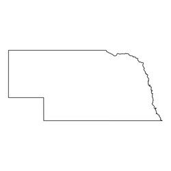 Nebraska Outline Vector Images (over 450)