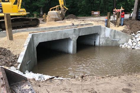 Precast Concrete Box Culvert Salem State Historic Site | Culvert, Precast concrete, Concrete