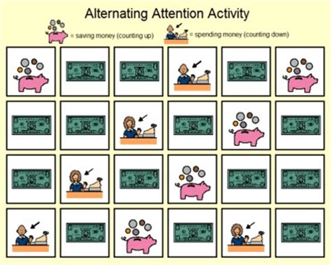 Alternating Attention Worksheets For Adults - Worksheets Master