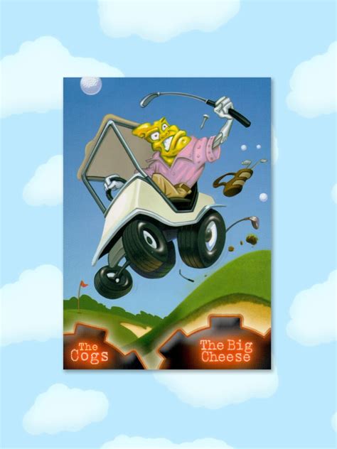 The Big Cheese Cogs Series 3 Toontown Online Trading Card - Etsy