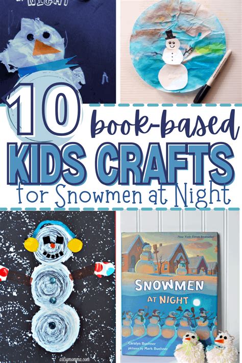 Snowmen at Night Activities | Winter activities preschool, Snowmen at ...