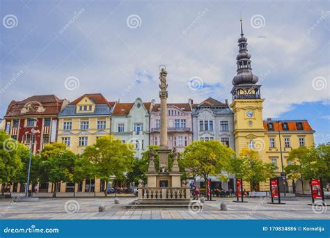 Ostrava City, Czech Republic Editorial Photo - Image of blue, landmark: 170834886