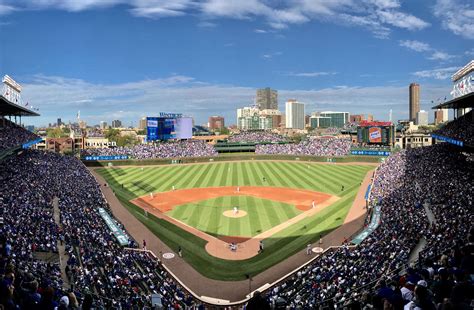 Wrigley Field. | Wrigley field, Cubs baseball, Chicago cubs