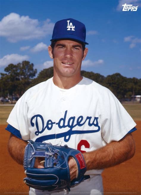 Steve Garvey. Looks like late '60s or early '70s considering the mitt - was he still playing 3B ...