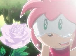 amy rose crying by shadamyrockstot on DeviantArt