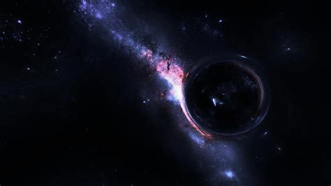 Black hole realistic illustration. 8k resolution space wallpaper ...