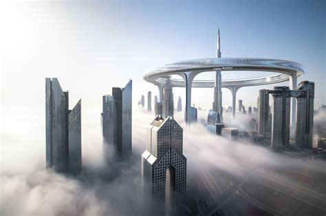 Dubai skyline to change with a gigantic ring to…