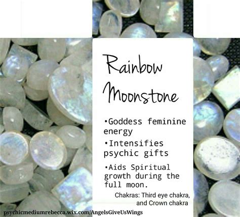 Rainbow Moonstone crystal meaning Crystal Uses, Crystal Healing Stones ...