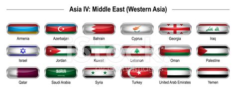 Flags - Asia 4: Middle East Stock Photo | Royalty-Free | FreeImages