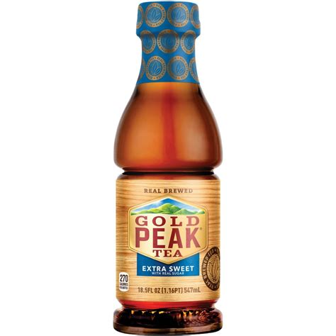 Gold Peak Extra Sweet Iced Tea Drink, 18.5 fl oz - Walmart.com - Walmart.com