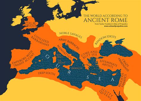 The World according to Ancient Rome. - Maps on the Web