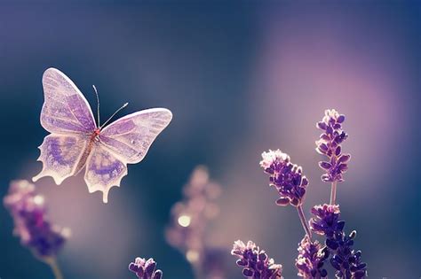 Purple Butterfly Pictures On Flowers