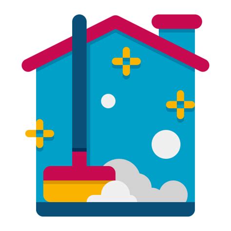 House cleaning Flaticons Flat icon