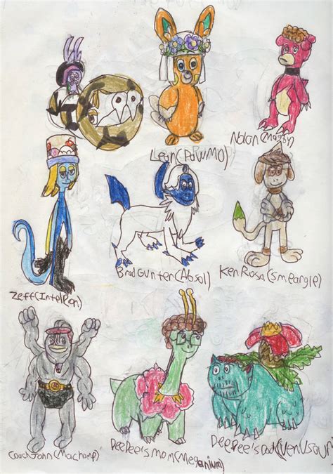 More Big Nate Characters as Pokemon Plus Bonus by AlextheAnimator on ...