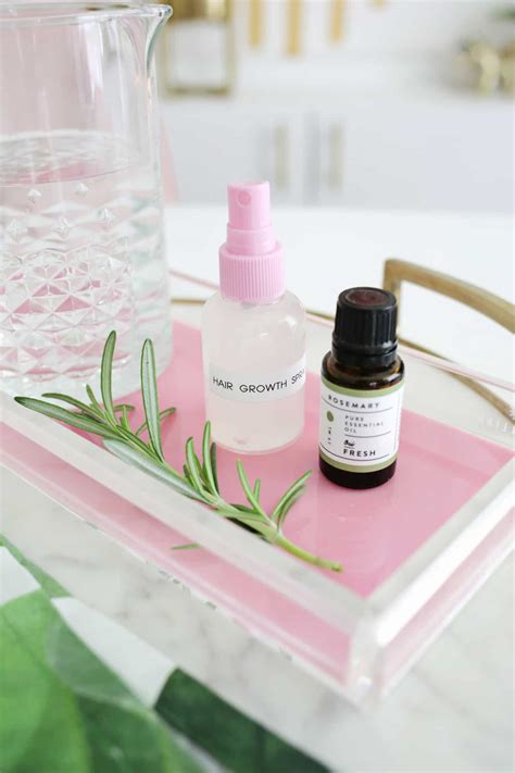 Easy Rosemary Hair Growth Spray - A Beautiful Mess