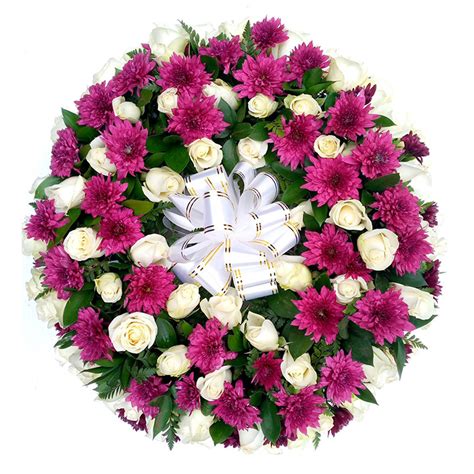 Round Shaped Funeral Wreath - Gifts and Flowers Kenya | Same Day Flower ...