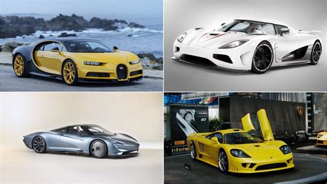 The 10 Fastest Cars in the World Ranked