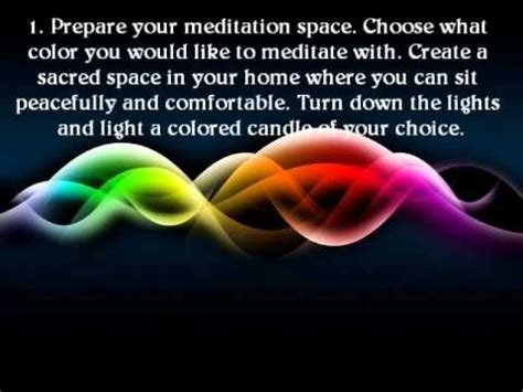 Color Meditation www.psychictee.com/color-therapy-meditations | Color therapy, Meditation, Therapy