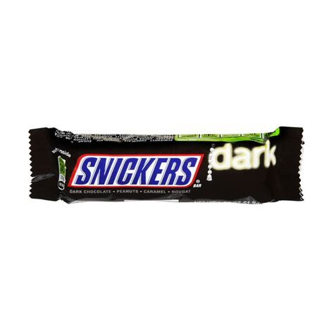 Snickers Dark Chocolate Candy Bar (1.83 oz) from CVS Pharmacy® - Instacart