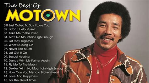 Motown Greatest Hits 60s 70s - Marvin Gaye, Stevie Wonder, Al Geen, The Jackson 5, Luther ...