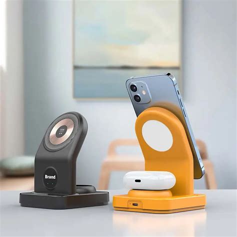 Stand Wireless Charger|3 in 1 Vertical Stand Wireless C