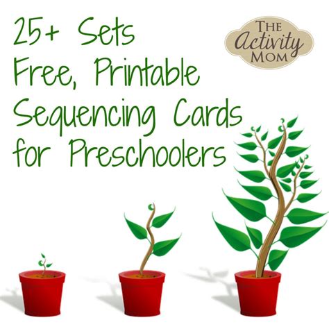 Free Printable Sequencing Cards and Activities for Preschoolers - The ...