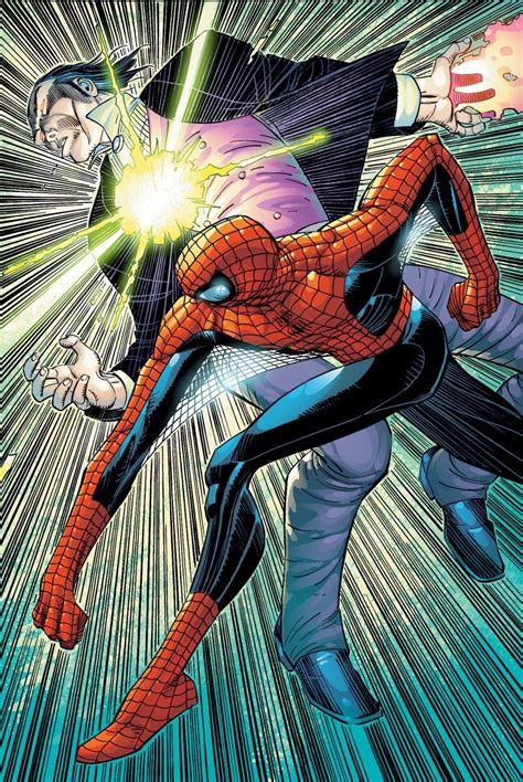 Spider-Man vs. Morlun by John Romita Jr. | Spiderman, John romita jr, Marvel spiderman