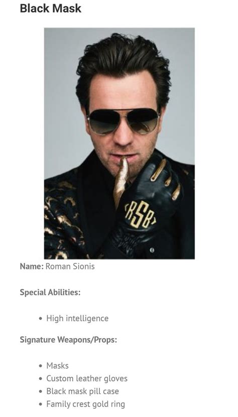 Character Bio ~ Roman Sionis - Birds of Prey (2020) Photo (43149638 ...