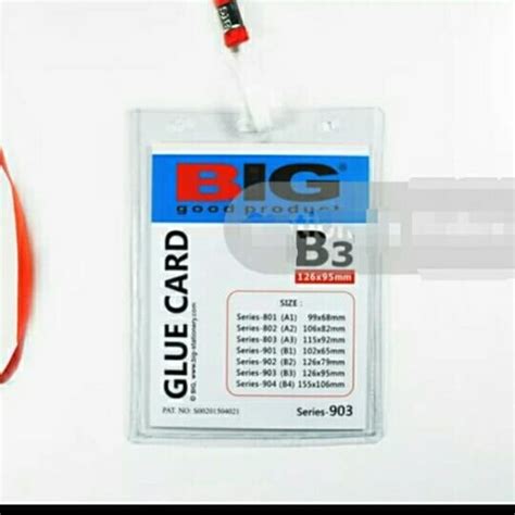 Ukuran Id Card B3 / Jual Plastik Name Tag Card Case B3 Uk 9 5 X 12 1 Cm Untuk Kertas Ukuran 8 ...