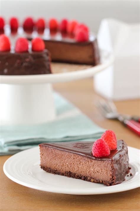 Chocolate Ricotta Cheesecake - Olga's Flavor Factory