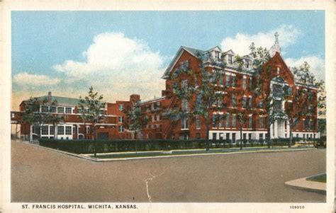 St. Francis Hospital Wichita, KS Postcard