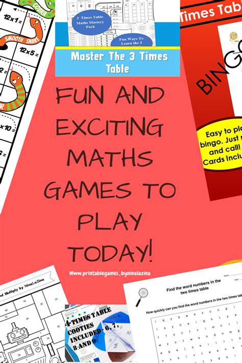 Pin on Fun ways to Learn Times Tables Worksheets and Games