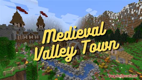 Medieval Valley Town Map 1.16.5 for Minecraft - 9Minecraft.Net