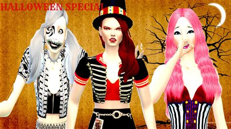 Sims 4 - Create A Sim | Halloween Special! - YouTube