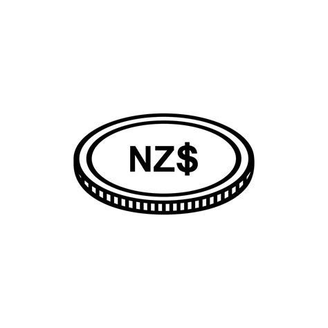 New Zealand Currency Icon Symbol. New Zealand Dollar, NZD Sign. Vector ...