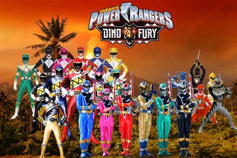 Power Rangers Dino Fury Fan Made Wallpaper by 22Tjones on DeviantArt