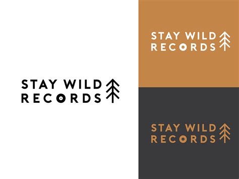 Stay Wild Record Logo Design on Behance