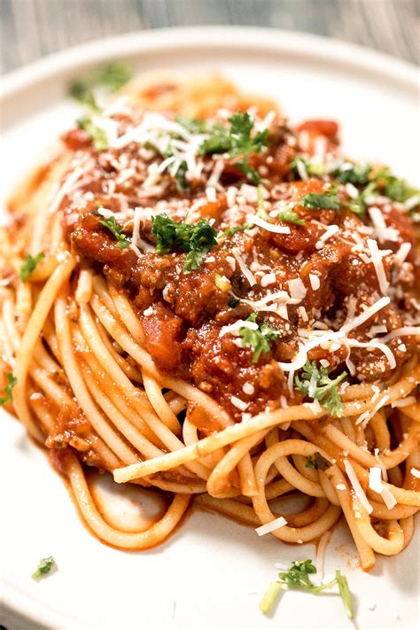 Spaghetti Bolognese - Ahead of Thyme