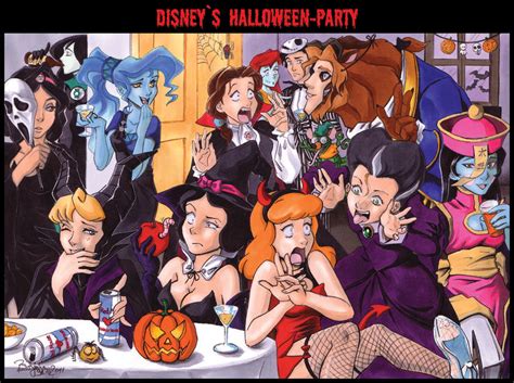 Disneys Halloween Party by Abbadon82 on DeviantArt